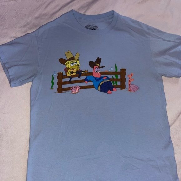 Sponge Bob T-shirt (country version) - size small - Picture 1 of 3